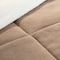 Hastings Home Hastings Home 3 Piece Sherpa/Fleece Comforter Set - Full/Queen - Taupe 833778FDU - alternate 3